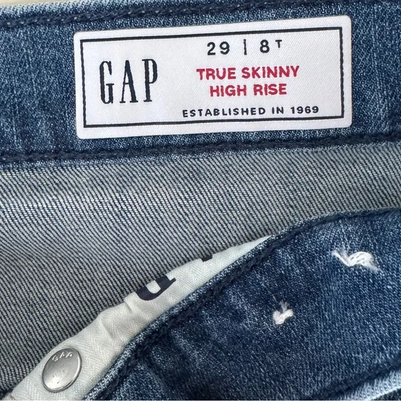 Gap Tall High Rise True Skinny Jeans - Picture 8 of 8